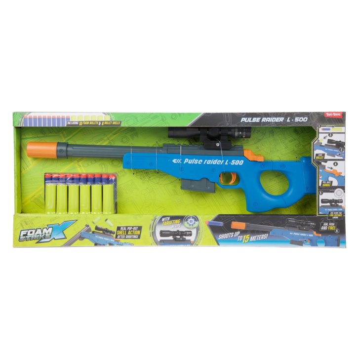Foam StikeX - Pistole Pulse Raider L-500