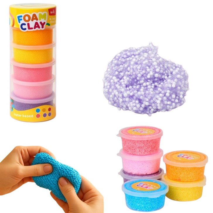 Foam Clay – Modelovací pěna s kuličkami