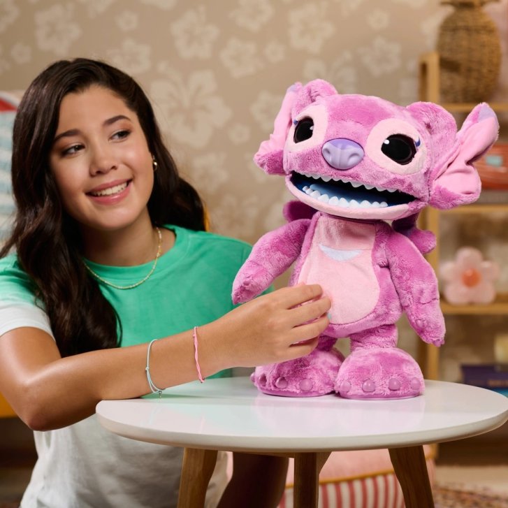 Stitch – Interaktivní plyšová Anděla 43 cm