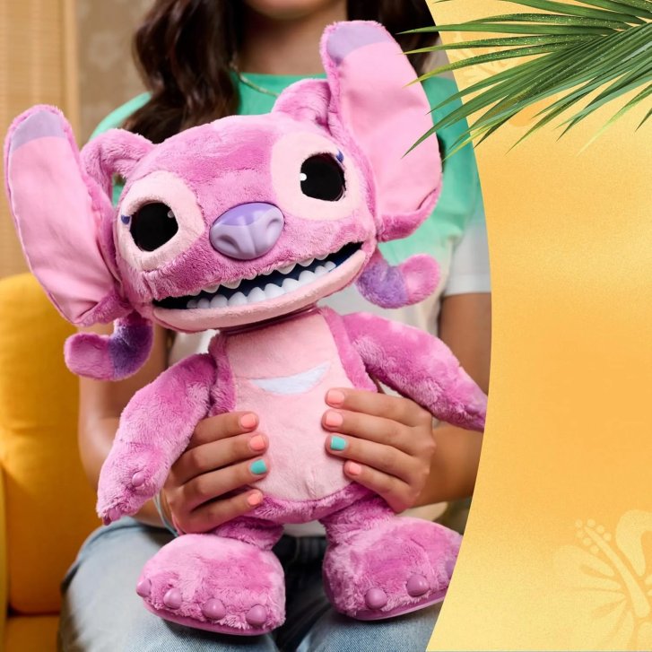 Stitch – Interaktivní plyšová Anděla 43 cm