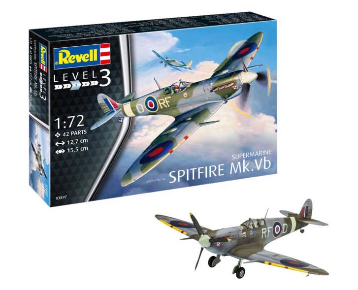 Revell - Letadlo Spitfire Mk.Vb