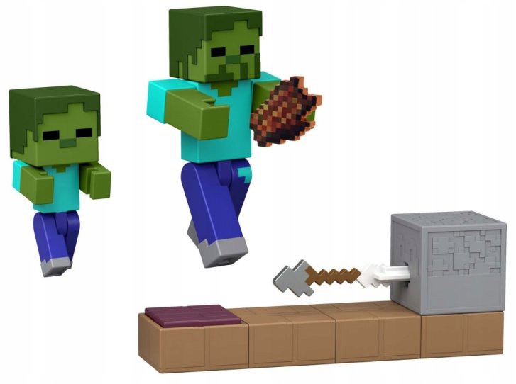 Minecraft - Figurky Zombie Arrow Trap