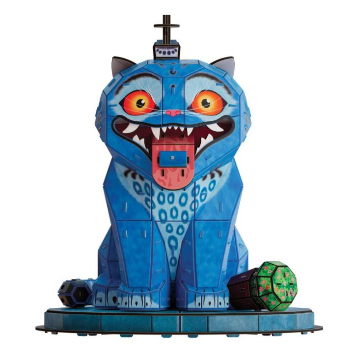 3D Puzzle K-Pop Demon Hunters - Tiger Derpy a pták Sussie