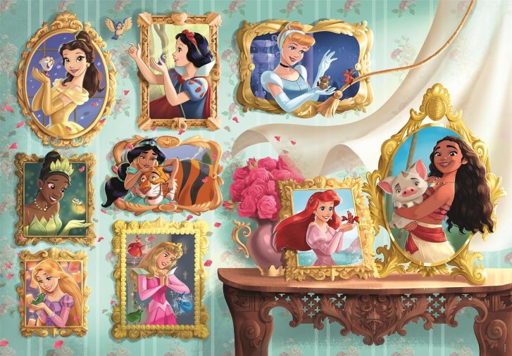 Puzzle 1000 – Disney Princezny