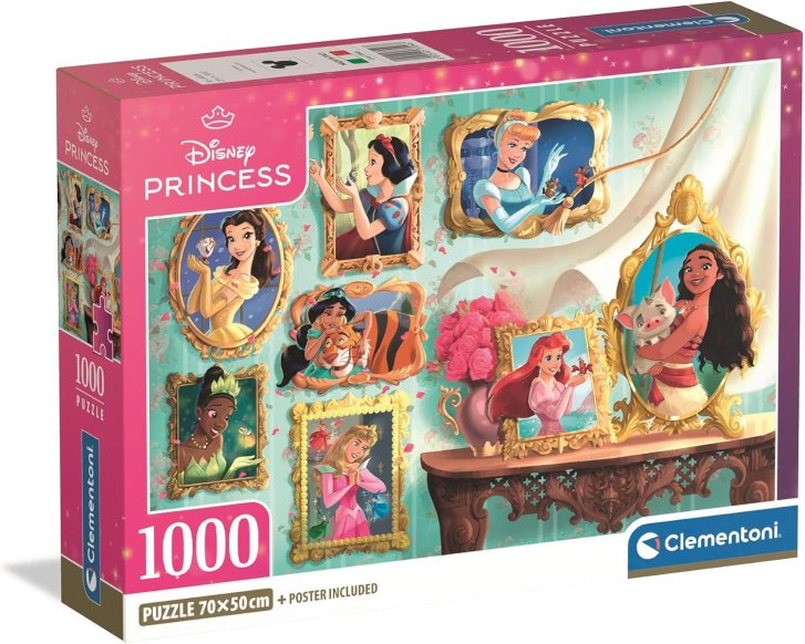 Puzzle 1000 – Disney Princezny