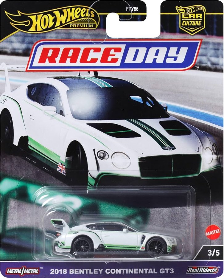 Hot Wheels Premium - 2018 Bentley Continental GT3