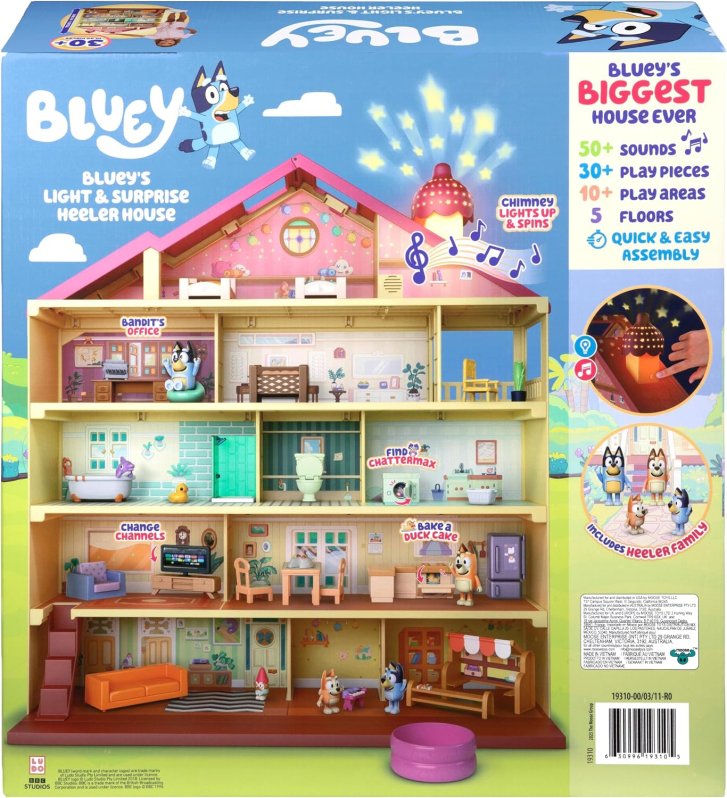 Bluey – Domeček se zvukem a světlem