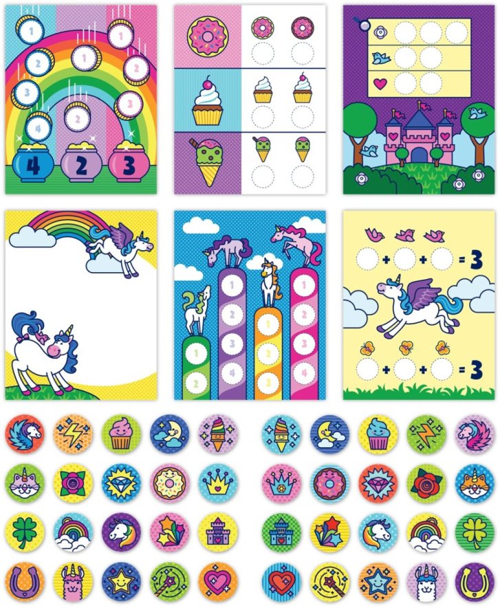 Melissa & Doug - Nálepky s dávkovačem
