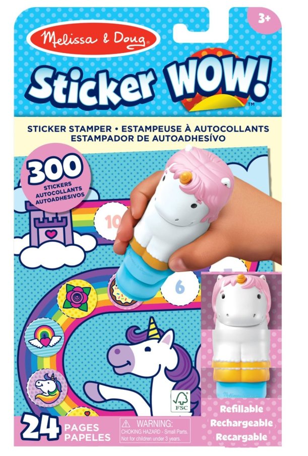 Melissa & Doug - Nálepky s dávkovačem