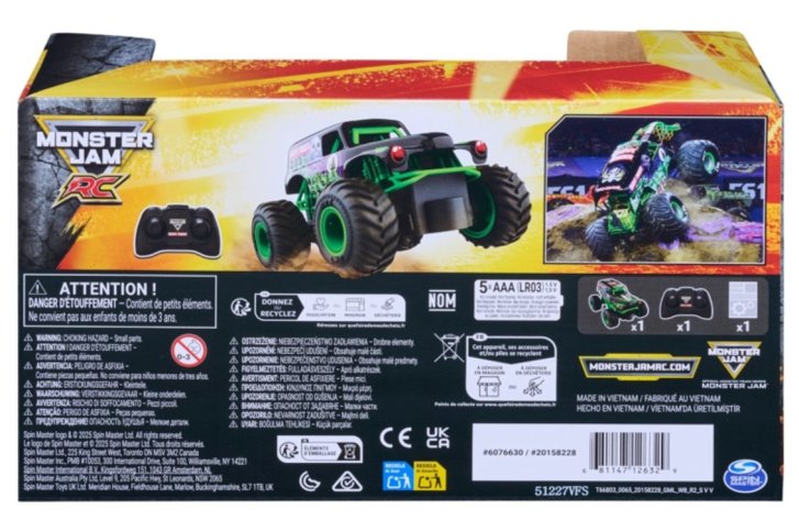 Monster Jam – RC Grave Digger