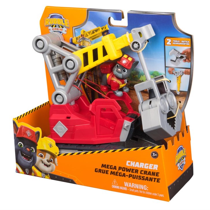 Paw Patrol - Charger se stavebním vozidlem