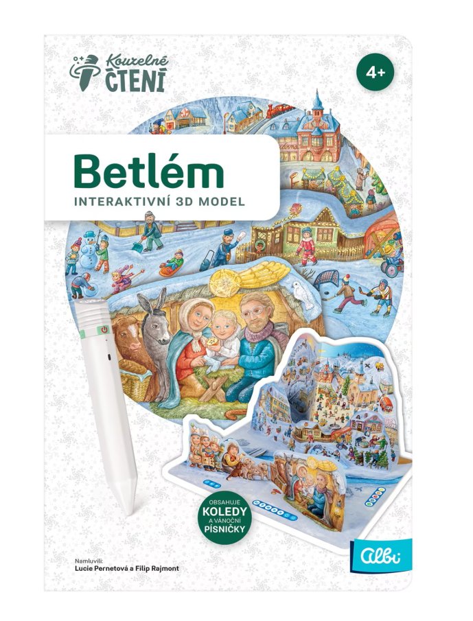 Kouzelné čtení – Betlém: Interaktivní 3D model