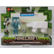Minecraft - Figurka s doplňky Stray Vs Polar Bear