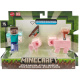 Minecraft - Figurka s doplňky Steve And Pigs