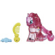 My Little Pony - Průhledný poník s třpytkami a doplňkem Pinkie Pie