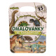 Omalovánky se samolepkami - Dinosauři