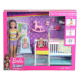 Barbie Skipper - Pěstounka s dětským pokojíkem