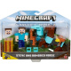 Minecraft – Steve a ozbrojený kůň