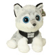 Plyšový pes husky
