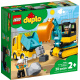 10931 Lego Duplo – Náklaďák a pásový bagr