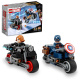 76260 Lego Marvel- Black Widow a Captain America na motorkách