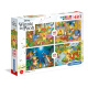 Puzzle Winnie The Pooh Supercolor 4v1