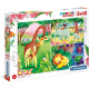 Puzzle 3x48 SuperColor – Džungle