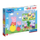 Puzzle 3x48 – Peppa Pig
