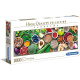 Puzzle 1000 - Panorama zdravé jídlo