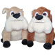 Plyšový buldog 60 cm