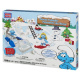 Mega Bloks – Adventní kalendář Šmoulové