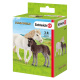 Schleich - Kobyla s hříbátkem 42423