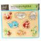 Dřevěné puzzle