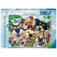 Puzzle 500 - Pejskové
