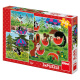 Puzzle 3x55 - Krtek