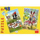 Puzzle Krtek 2 v 1