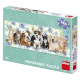 Puzzle 150 - Zvířátka panorama