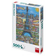 Puzzle 500 – Kreslená Paříž