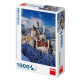 Puzzle 1000 - Zimní Neuschwanstein