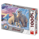 Puzzle 1000 - Rodinka ledních medvědů