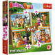 Puzzle 4v1 Máša a medvěd
