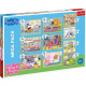 Puzzle 10v1 – Peppa Pig