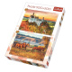 Puzzle 2 x 500 - Hrad a divoké koně