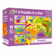 Puzzle v boxu - Dinosauři
