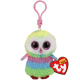 TY Beanie Boos - Plyšový přívěsek sova 8,5 cm
