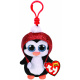 TY Beanie Boos – Plyšový tučňák přívěsek