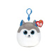TY Squishy Beanies – Plyšový  přívěsek Husky 8,5 cm