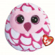 TY Squishy Beanies- Plyšová sova 8,5 cm
