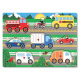 Dřevěné puzzle - Vozidla