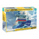Model lodě-Russian Nuclear-Powered Icebreaker Project 22220 Arktika